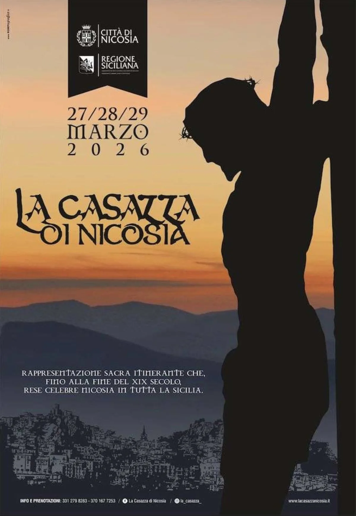 La Casazza di Nicosia 2026, 27-29 March
