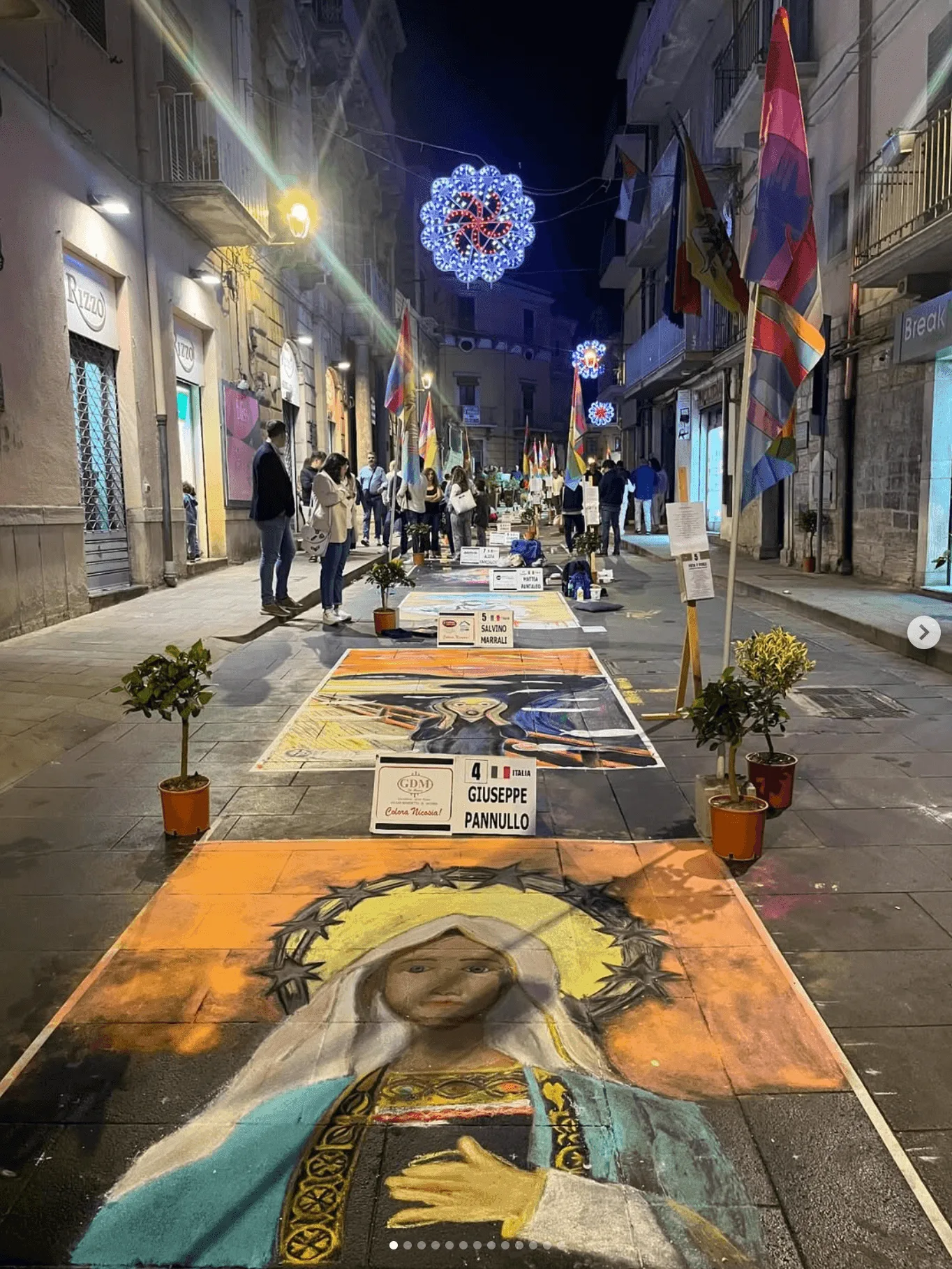 Infiorata nicosiana, tradizione che riprende anche per il Corpus Domini