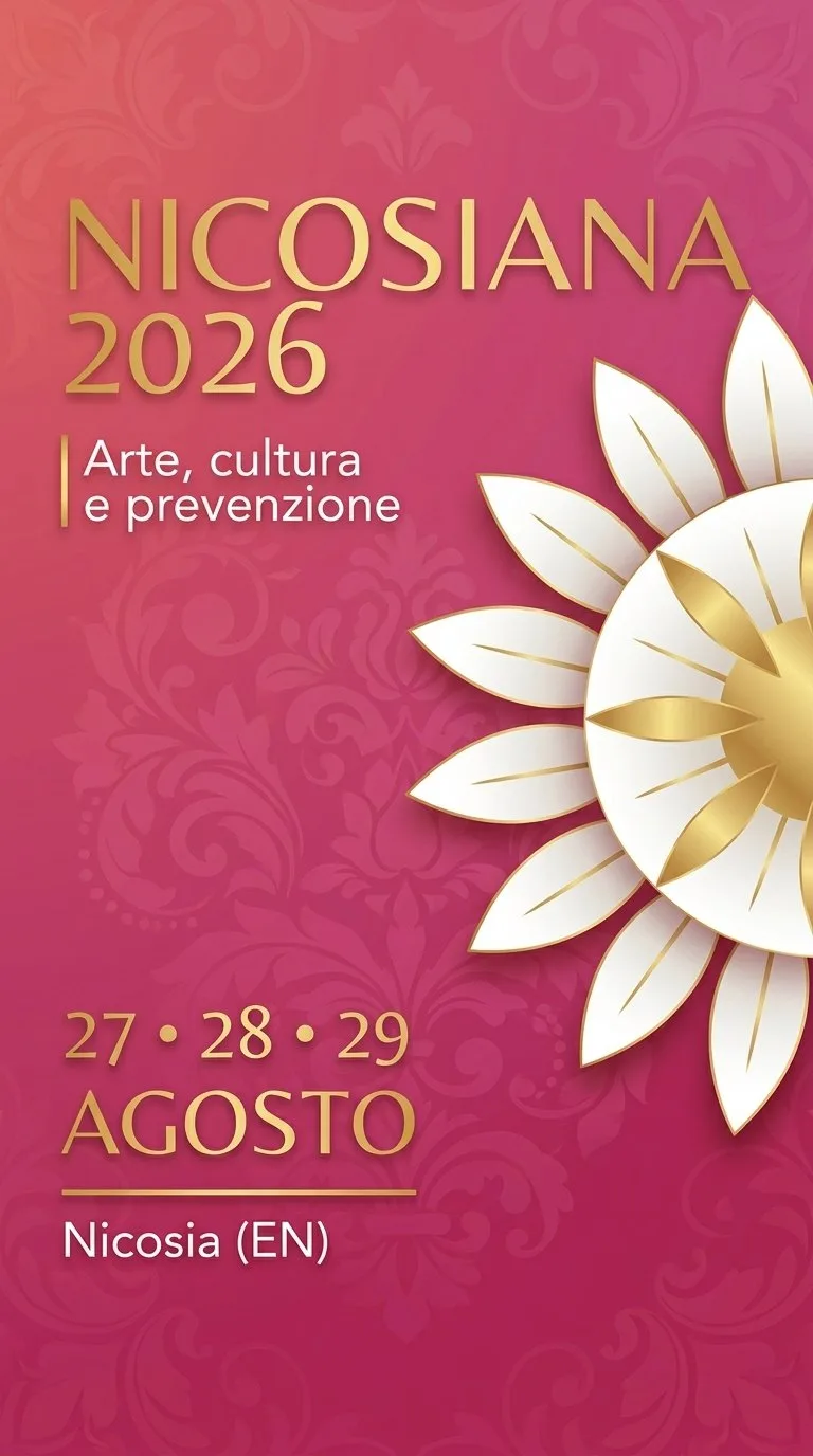 Locandina di Nicosiana 2026, 27-29 agosto 2026 a Nicosia