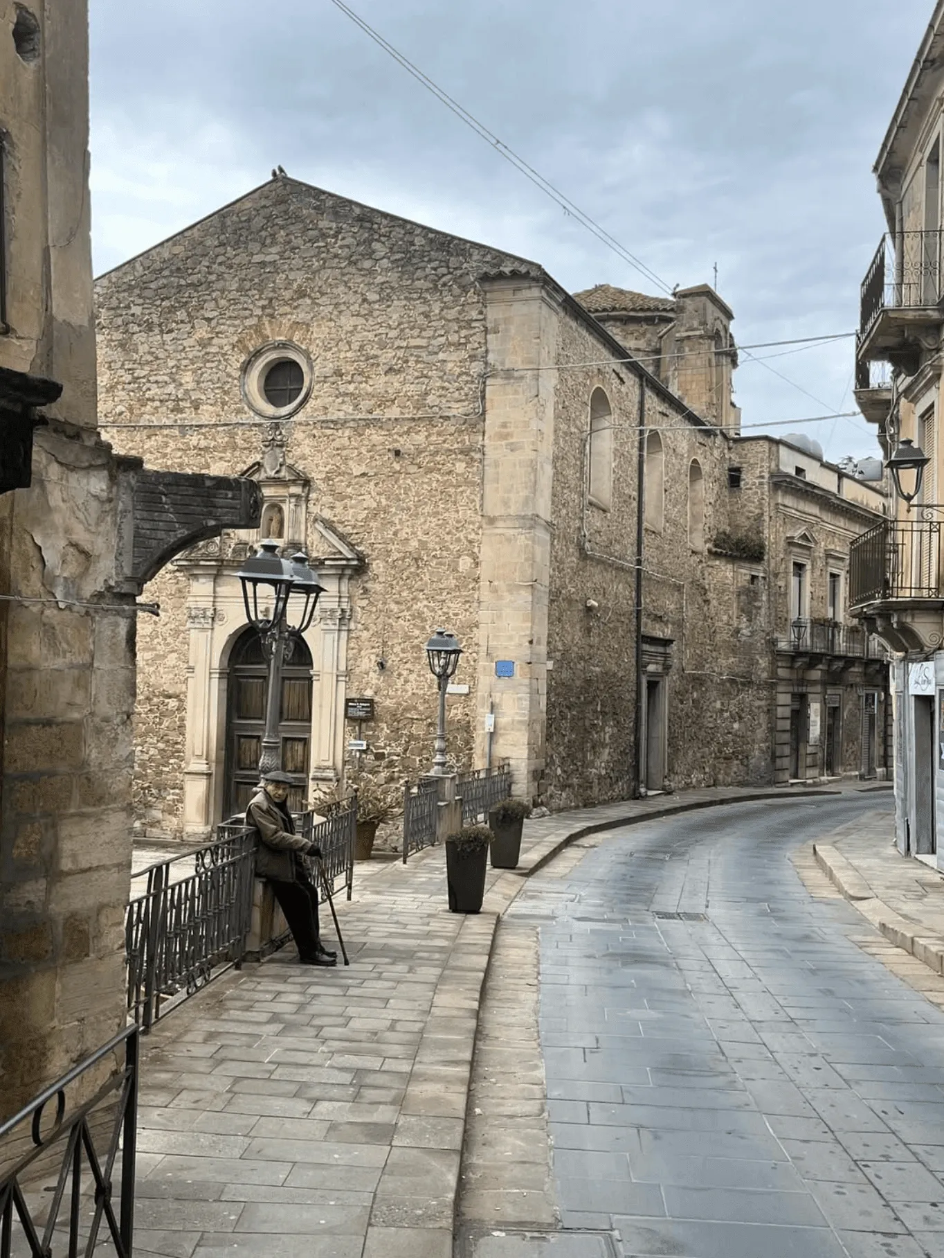 Alleys of the historic Jewish Quarter of Nicosia